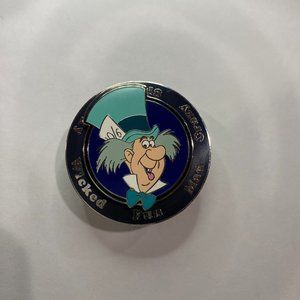 Disney Parks Trading Pin - MAD HATTER - Spinning Alice In wonderland